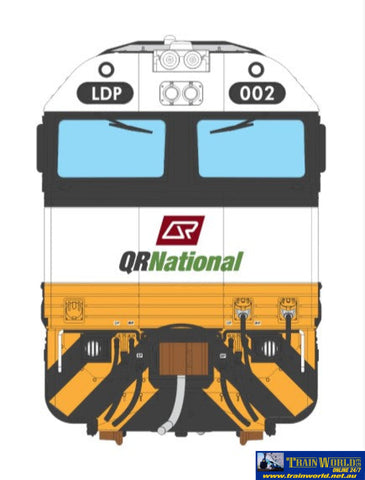 Aus - La23 Auscision 3D Wooden Loco Wall Art (1:8 Scale) Gt46C - Ace Ldp002 ’Edi/Qr National’