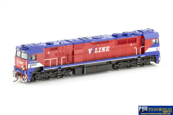 AUS-N18 Auscision N-Class N469 V/Line Passenger Mk.1 ’Red/White/Blue’ *City of Morwell* HO-Scale DCC-Ready/Sound-Ready
