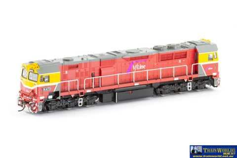 AUS-N25 Auscision N-Class N473 V/Line Passenger Mk.3 ’Red/Yellow/Grey’ *City of Warragul* HO-Scale