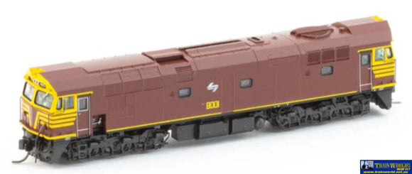 Aus-N801 Auscision 80-Class #8001 Nswgr ’Indian Red With White L7-Logo’ N-Scale