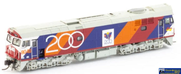 Aus-N806 Auscision 80-Class #8040 ’Bicentennial’ N-Scale Dcc-Ready/Sound-Ready Locomotive