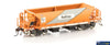 Aus-Nbh12 Auscision Ndff Ballast Hopper Freight Railcorp Orange/grey - 4 Car Pack Ho Scale Rolling