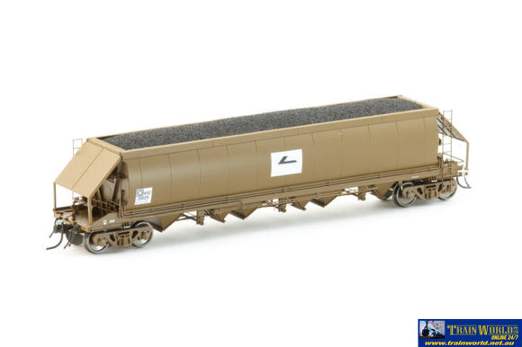 Aus-Nch115 Auscision Nhgf Coal Hopper Sra Wagon Grime With Faded L7 - 4 Car Pack Ho Scale Rolling