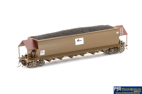 Aus-Nch84 Auscision Nhvf-Type Coal-Hopper Wagon Grime With Sra-Red Ends & Faded L7-Logo
