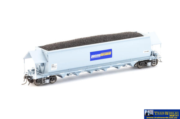 Aus-Nch93 Auscision Nhvf-Type Coal-Hopper Grey With Pacific National Logos #Nhvf-35155-E 35178-B