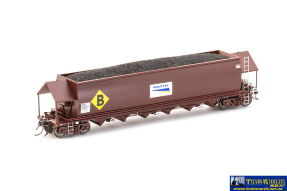Aus-Nch94 Auscision Nhvf-Type Coal-Hopper Sra Red With Freight Rail Logos & Large B #Nhvf-35129-Q