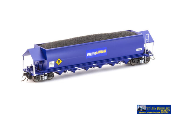 Aus-Nch96 Auscision Nhvf-Type Coal-Hopper Pn Blue With Pacific National Logos & Small B