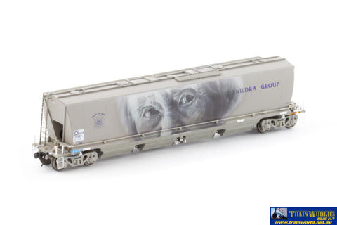 AUS-NFH15 Auscision MGFH Flour-Hopper ’Manildra Group’ (Norma Lynette Woodhart) *Wagon Grime* #MGFH-1758-Y HO-Scale