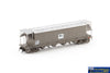 Aus-Ngh51 Auscision Nghf Grain Hopper With Roof Walks Freight Rail Wagon Grime Faded L7 - 4 Car