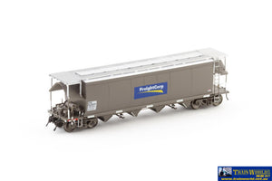 Aus-Ngh57 Auscision Nghf Grain Hopper With Roof Walks Freightcorp Wagon Grime Logos - 4 Car Pack Ho