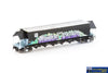 AUS-NGH88 Auscision BGVF-Type Grain Hopper Black with SSR Logos Grain Lids and Graffiti #BGVF-1312-V HO-Scale Rolling