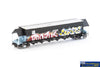 AUS-NGH90 Auscision BGVF-Type Grain Hopper Black with SSR Logos Grain Lids and Graffiti #BGVF-1314-Q HO-Scale Rolling