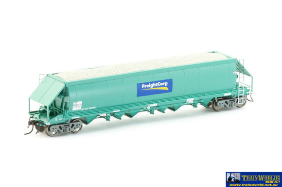 Aus-Nlh03 Auscision Npzh Limestone Hopper Freightcorp Faded Ptc Blue #1 With Logos - 4 Car Pack