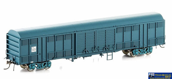 Aus-Nlv04 Auscision Kly Louvered-Van (4-Pack) State Rail Ptc Blue #18605 18608 18620 & 18625 Ho