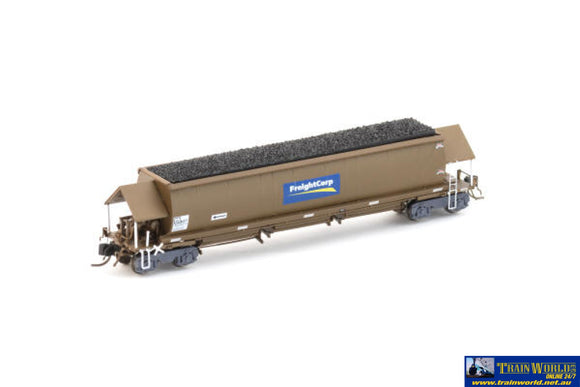 Aus-Nnch03 N Scale - Nhff Coal Hopper Freightcorp Wagon Grime With Fc Logos Single Car Rolling Stock