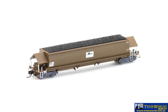 Aus-Nnch07 N Scale - Nhff Coal Hopper Sra Wagon Grime With Faded L7 Single Car Rolling Stock