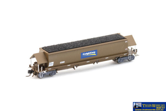 Aus-Nnch11 N Scale - Nhsh Coal Hopper Freightcorp Wagon Grime With Fc Logos Single Car Rolling Stock