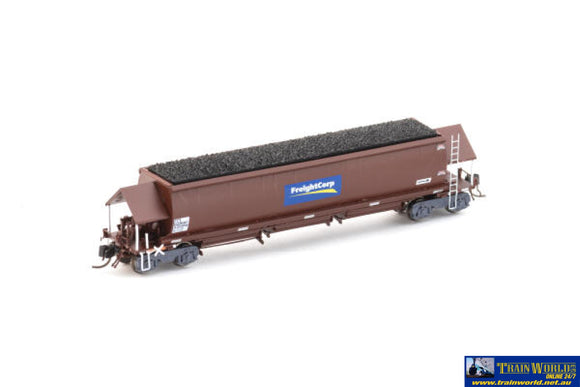Aus-Nnch19 N Scale - Nhkf Coal Hopper Freightcorp Sra Red With Fc Logos Single Car Rolling Stock