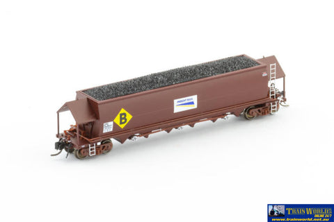 AUS-NNCH32 NHVF-Type Coal Hopper #NHVF-35129Q ’Freight Rail SRA Red with FR & B Logos’ N-Scale - Rolling Stock
