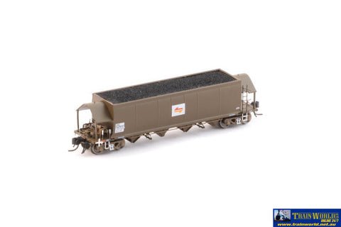 AUS-NNCH50 N Scale - NHHF Coal Hopper - Freight Rail Wagon Grime with Candy L7 - Single Wagon - Rolling Stock