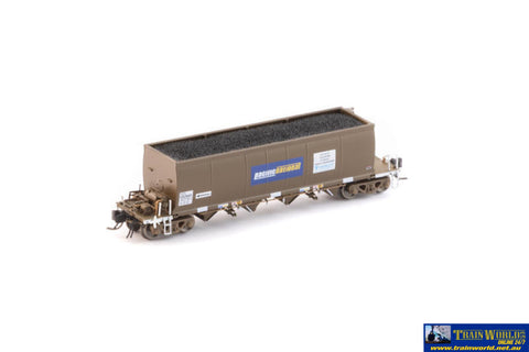 AUS-NNCH57 N Scale - NHHF Coal Hopper - Pacific National Wagon Grime with PN & Varley Logos - Single Wagon - Rolling