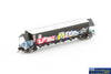 AUS-NNGH14 BGVF-Type Grain Hopper N Scale - BGVF Grain Hopper - SSR Black with SSR Logo & Graffiti - Single Wagon