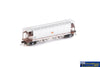 AUS-NNGH25 N Scale - NGHF Grain Hopper - PTC Red/Silver with Candy L7 - Single Wagon - Rolling Stock