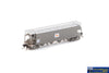 AUS-NNGH28 N Scale - NGHF Grain Hopper - Freight Rail Wagon Grime with Candy L7 - Single Wagon - Rolling Stock