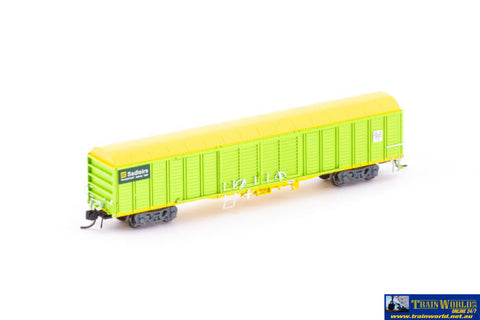 AUS-NNLV12 RLSY-Type Louvered Van ’Sadleirs Transport Green/Yellow’ *Single Wagon* N-Scale - Rolling Stock