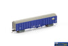 AUS-NNLV19 RLSY-Type Louvered Van ’Pacific National Blue/Wagon Grime’ *Single Wagon* N-Scale - Rolling Stock