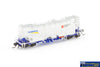 AUS-NNPH6 N Scale - NPHH Cement Hopper - FreightCorp/Australian Cement White/Blue - Single Wagon - Rolling Stock