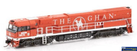 Aus-Nnr11 Auscision Nr-Class Nr74 The Ghan Mk.1 Red/Silver N-Scale Dcc-Ready Locomotive