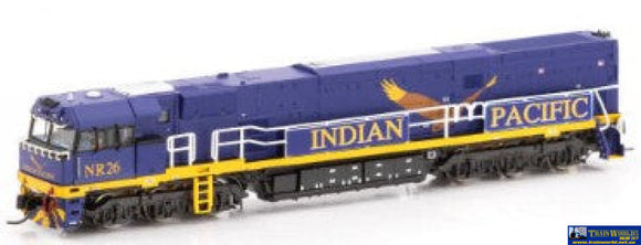Aus-Nnr15 Auscision Nr-Class Nr26 Indian Pacific Mk.1 Blue/Yellow N-Scale Dcc-Ready Locomotive