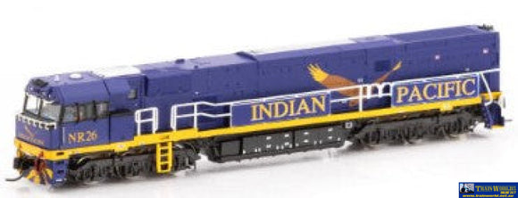 Aus-Nnr16 Auscision Nr-Class Nr27 Indian Pacific Mk.1 Blue/Yellow N-Scale Dcc-Ready Locomotive