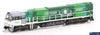 Aus-Nnr20 Auscision Nr-Class Nr84 Southern Spirit Green/White N-Scale Dcc-Ready Locomotive