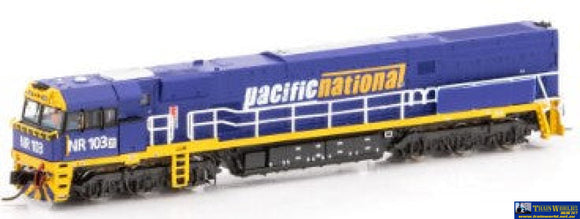 Aus-Nnr23 Auscision Nr-Class Nr103 Pacific National Trial Livery N-Scale Dcc-Ready Locomotive