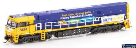 Aus-Nnr30 Auscision Nr-Class Nr84 Pacific National Real Trains Blue/Yellow N-Scale Dcc-Ready