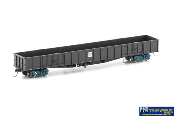 Aus-Now27 Auscision Cdy Open Wagon Ptc Black With No Logos - 4 Car Pack Ho Scale Rolling Stock