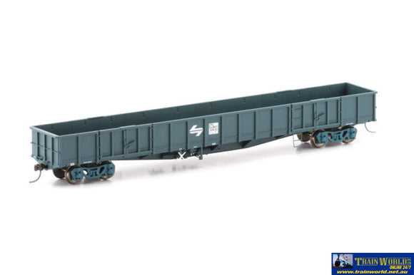 Aus-Now28 Auscision Nocy Open Wagon Ptc Blue With White L7 - 4 Car Pack Ho Scale Rolling Stock