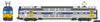 AUS-NPS67 Auscision V Set CityRail Intercity Blue/Yellow Nose with Blue Side Stripe & Yellow Doors - 4 Car Set - HO