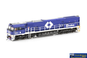 Aus-Nr08S Auscision Nr Class #nr57 Seatrain With Large Side Numbers - Blue & White Dcc/sound Fitted