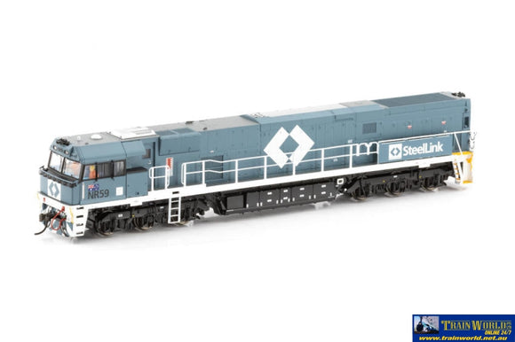 Aus-Nr09 Auscision Nr-Class Nr58 Steellink Grey/White Ho-Scale Dcc-Ready Locomotive