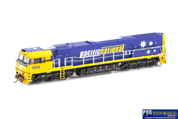 Aus-Nr37 Auscision Nr Class #Nr4 Pacific National (4 Stars) - Blue/Yellow Dcc Ready Locomotive