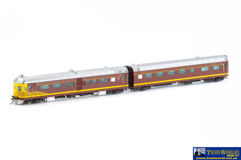 AUS-NRC05 Auscision DEB-Set Railcar (4-Car) ’Reverse with White L7-Logo & Waratah on PF’ #HPF952; TBR857; TB802 & PF907