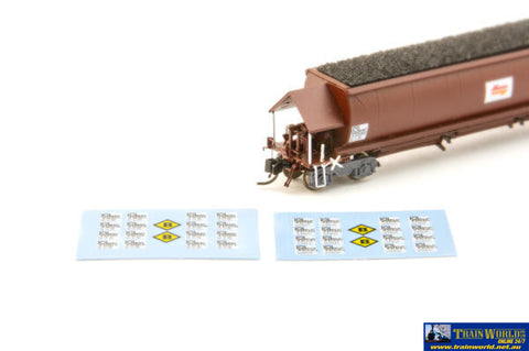 Aus-Nsp05 Nhjf/Nhkf Coal Hopper Renumbering Decals N Scale. Part