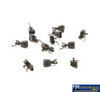 AUS-NSP12 Auscision Assembled Knuckle Couplers - 6 Pair (12 x Couplers) N Scale. Couplers
