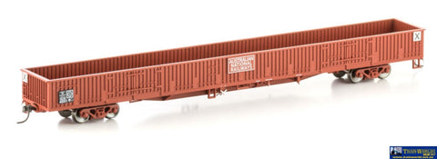 Aus-Sow03 Auscision Gox-Type Open-Wagon With Doors Anr Red Maroon-Bogies Gox 4196 4109 2918 & 4051