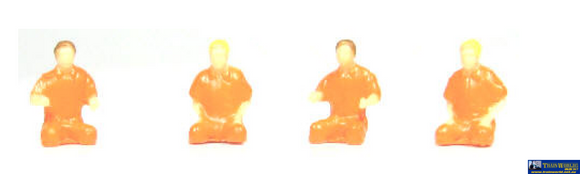 AUS-SP18 Auscision Models Locomotive Driver Figures Late Style - 4 Pack HO Scale Figure