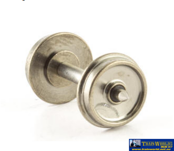 AUS-SP35 Auscision 33’’ RP25-88 Blackened Metal Disc Wheels - 12 Sets HO Scale. Part