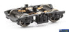 AUS-SP92 Auscision 2CA Bogies with 36’’ RP25-110 Blackened Metal Disc Wheels - 1 Pair HO Scale Part